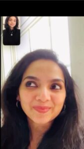 Samvrutha Sunil Instagram - The long distance sister challenge! 👯‍♀️
