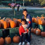 Samvrutha Sunil Instagram - It's that time of the year again! Bake two cakes, wrap two sets of presents, and sing ‘Happy Birthday’ back to back! My babies are growing up so fast! #Ruruis3today and #Agastyawillbe8tomorrow Thank you for all the wishes and prayers! ♥️🧿