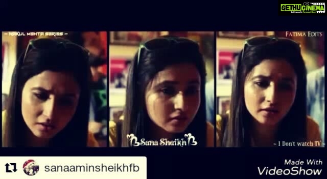 Sana Amin Sheikh Instagram - #Arre #IdontWatchTv #WebSeries #GuestAppearance #JustOneScene For Alekh and Nakul Mehta.