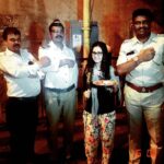 Sana Amin Sheikh Instagram - Tied Rakhi to Mumbai #TrafficCops .. with #IndiaTv #Gratitude #Krishnadasi 16.8.16