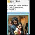 Sana Amin Sheikh Instagram – Happy Birthday To 
‘The Sonu Nigam Ji’ 
The Legend.. May Allah bless you Always.. 
😇😇😇
@sonunigamofficial

30.7.2021

#happybirthdaysonunigam 
#Sonunigam #sonuji #sonusir #happybirthdaysonusir