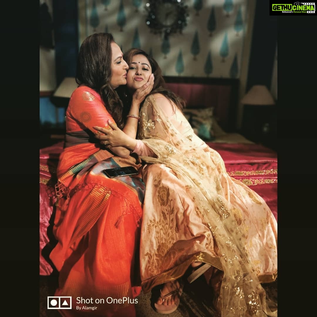 Sana Amin Sheikh Instagram - The virtual Blessing.. @jayapradaofficial Ma'am ❤ 📷 @alamgir.s ✌