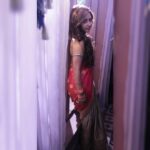 Sana Amin Sheikh Instagram - #Sarees #Saree #PerfectPati @andtvofficial #Indiandailysoaps #Indianwear #indiangirls #indianfashionblogger #loveforsaree #loveforsarees #OrangeSaree #sanaaminsheikh February 2019 Future Studio