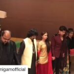 Sana Amin Sheikh Instagram – Beautiful moment before every concert. # SonuNigamLiveInConcert 
11/1/2019 Grand Hyatt Mumbai
