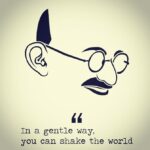Sana Amin Sheikh Instagram - Love his ideologies. #Mahatma #MahatmaGandhi #Gandhi #Gandhiji #Gandhiquotes #BandeMeinThaDum #VandeMataram 2/10/2018