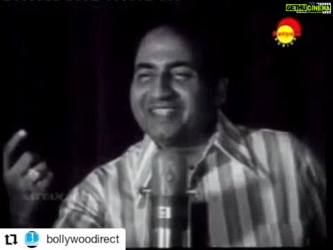 Sana Amin Sheikh Instagram - Always wanted to see his expressions and style while He sang, there very few videos of him singing Live..the rarest of the rare. Thank you @bollywoodirect For sharing this one. My all time favourite song. Matlab all time. #rafisaab #rafisahab #mohdrafi It's uncanny how his death anniversary falls on just one day after another legend #SonuNigam's Birthday. #Repost @bollywoodirect Tribute to India's greatest playback singer Mohammed Rafi on his 38th death anniversary today. Mohammed Rafi singing live "Tumne Mujhe Dekha Ho Kar Mehrbaan".