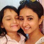 Sana Amin Sheikh Instagram - Some positivity.... My little bhootu... Met her today when we were shooting next to each other's sets.. The sparkle when I meet her... Love to Adrija and Pihu's real life mom as well. 22.4.18