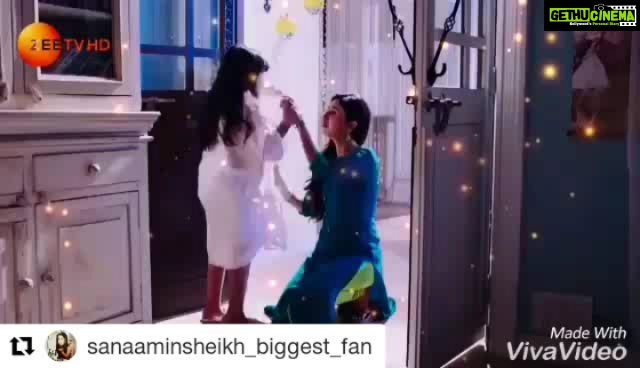 Sana Amin Sheikh Instagram - Shuchi Pihu moments! Nothing else but I miss shooting with this Blessed Child. @arshiyamukherjee_0701