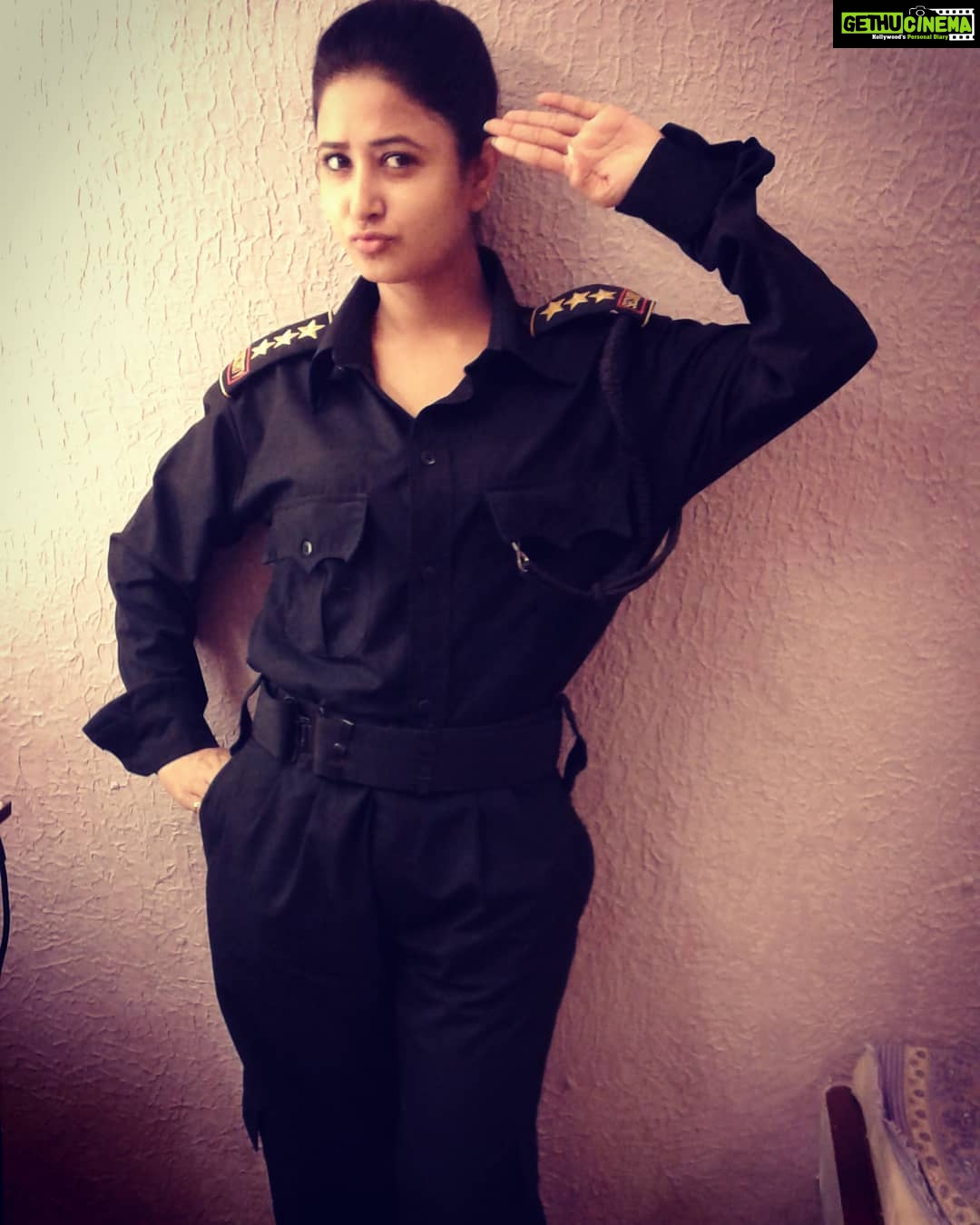 Sana Amin Sheikh Instagram - Shuchi will be a security guard in the coming episodes.. fun to come.. ;)