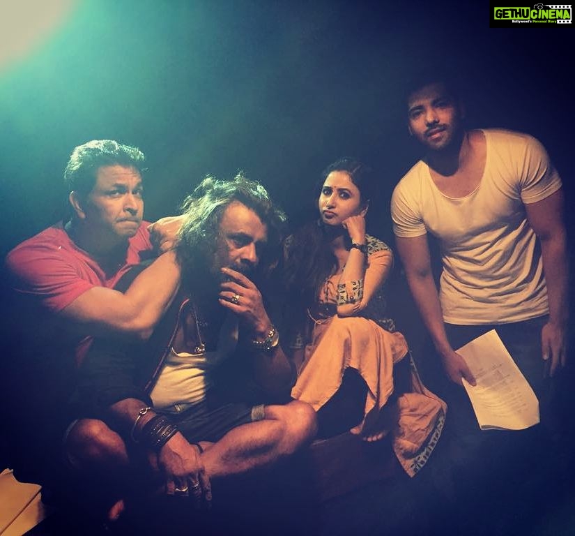 Sana Amin Sheikh Instagram - The #Nautanki Group.. #DOP #Director #Actors #Bhootu #Rehearsals