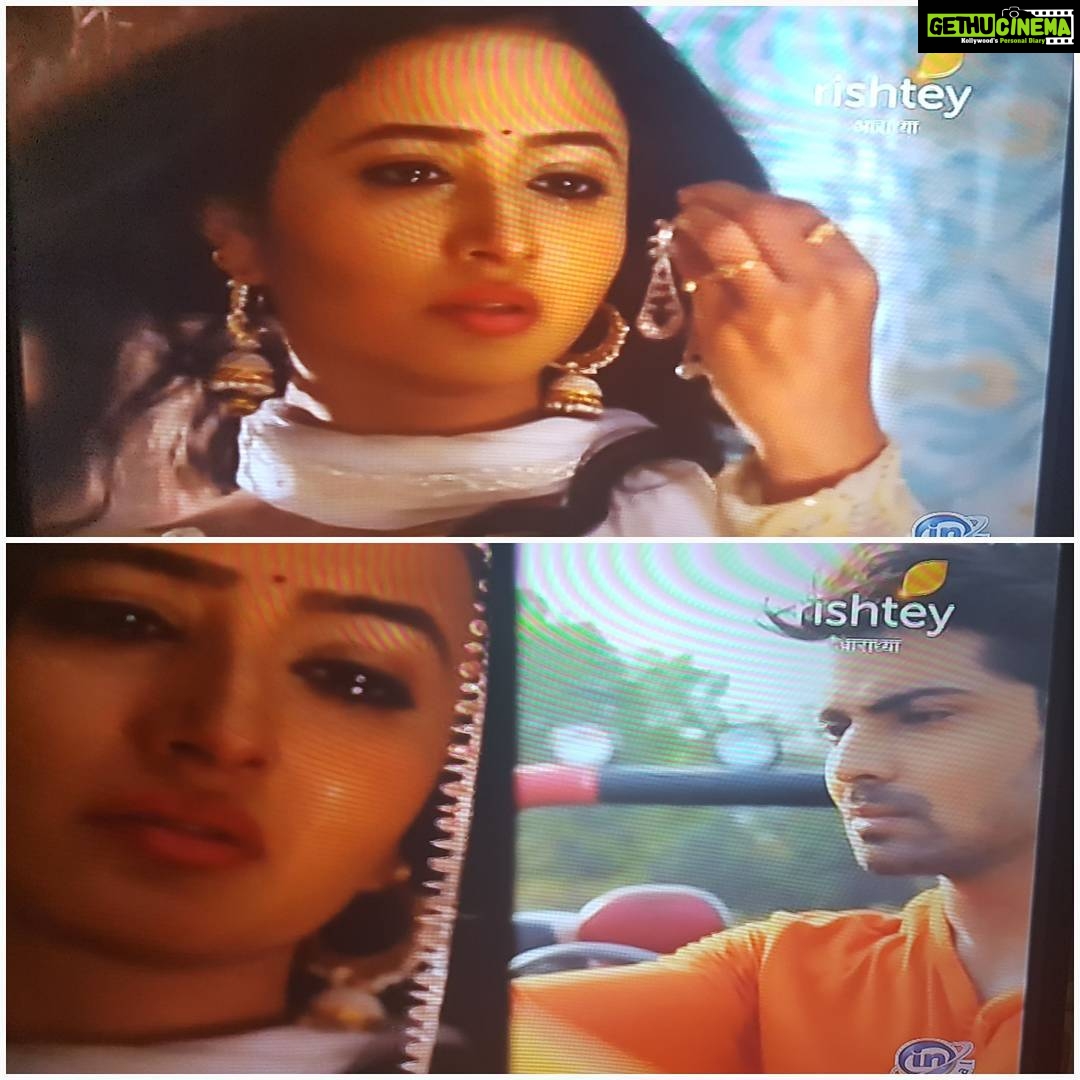 Sana Amin Sheikh Instagram - When two of your shows r on air simultaneously. #Krishnadasi #Bhootu (Repeats of Krishnadasi though-as Aradhya ek prem katha on Rishtey)