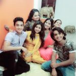 Sana Amin Sheikh Instagram - #Digangana's house warming party. Lots of chit chatting.. #DiganganaSuryavanshi #SanaAminSheikh @faisalkhan30 #Bhavesh #GiaManek 30.6.2017