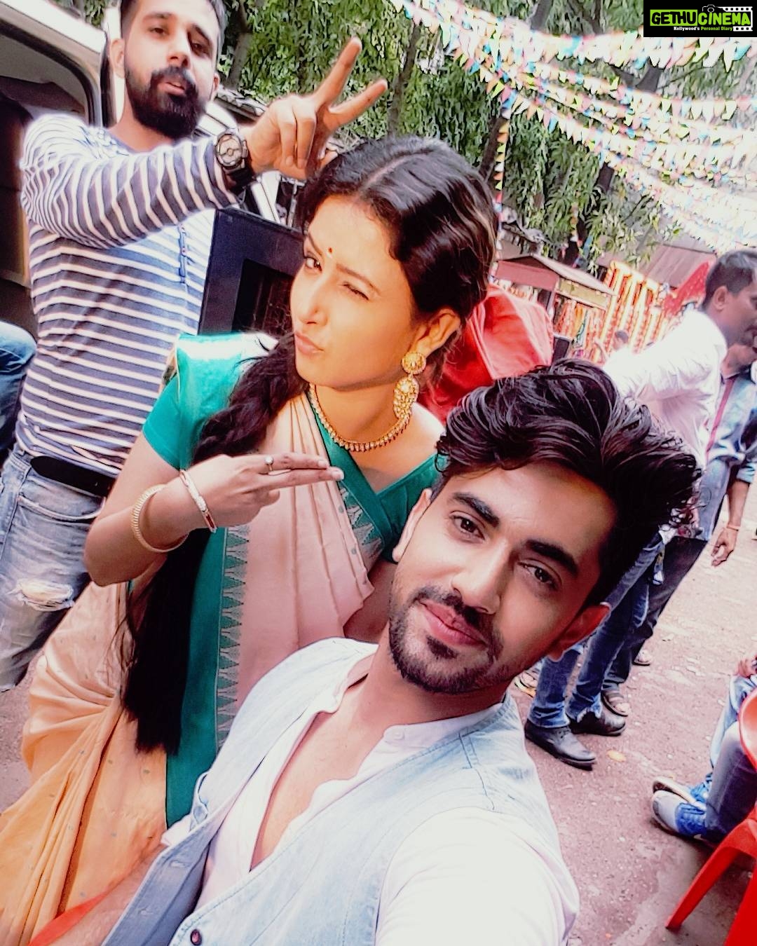 Sana Amin Sheikh Instagram - #Naamkaran @zainimam_official And Shivuuu the Camera Guy (working with him now after Pratigya days-2011)