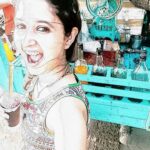 Sana Amin Sheikh Instagram - #BeatTheHeat With #Mumbai's #Barf ka #Gola #Gorai #Beach 22.5.2017