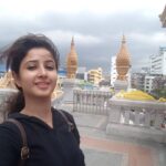 Sana Amin Sheikh Instagram - #TheGoldenBuddhaTemple #NoFilter #AboutToRain #Rains #Bangkok #Thailand 30.3.2017