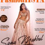 Sana Makbul Instagram - Hello October 🍁 On the cover : @fashioniista_magazine Founder : @osama_khan_makeupartist @makeover_by_fizaa Photographer : @amitkhannaphtotography Makeup : @osama_khan_makeupartist Hairstyles : @arzoomakeovers_ Outfit : @mayacultureofficial Accessories : @rubansaccessories Styled by : @stylingbyvictor @sohail__mughal___ Location : blackframesstudios PR : @soapboxprelations @sinhavantika @niloferzaveri #new#Magazinecover#october#instapic#instagram#trend#bridal