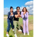 Sana Makbul Instagram - God save us #KKK11 @arjunbijlani @nikki_tamboli #tortureweek☠️☠️☠️ #khatronkekhiladi#capetown#southafrica#dare#saveus