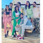 Sana Makbul Instagram - Pop of colours 🌈 @colorstv #kkk#coloursburst#khatronkekhiladi#colors#groupfie#instagood#goodbunch#capetown#southafrica