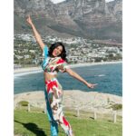 Sana Makbul Instagram - Colors burst 🌈 . . Styled by @stylebysaachivj Team @vanita_parihar01 . . #kkk11 #capetown #khatronkekhiladi #scenery #colorful #outfitoftheday #shootlife