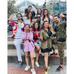 Sana Makbul Instagram - Eid Mubarak to all of you from us wishing a very safe Eid this year ✨ . . P.S - the masks were taken off only for the picture and were put back on immediately. . . #staysafe #eidmubarak #capetown #kkk11 #khatronkekhiladi #maskup