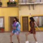 Sanjana Sarathy Instagram - Jolly ah gymkhanaaaa thaaaaan! 💃🏼 It’s been a great trip with my @sanjana.sarathy 😍😘 And thanks to our DOP - @vatsavage 🤗 #jollyogymkhana #vijay #beast #tamilmovie #dancereels #reels #instareels #trendingreels #funtimes #abudhabi #ferrari #ferrariworld #thalapathy #anirudh