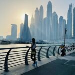 Sanjana Sarathy Instagram - Could my morningssss be like this everyday 😩😍 . . . . #dubai #dubaimorning #view #skyline #morningvibes #morning #sunrise #spectacular #dubailife 🧿 #grateful Skydive Dubai