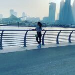 Sanjana Sarathy Instagram - Could my morningssss be like this everyday 😩😍 . . . . #dubai #dubaimorning #view #skyline #morningvibes #morning #sunrise #spectacular #dubailife 🧿 #grateful Skydive Dubai