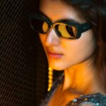 Sanjana Sarathy Instagram - Channeling my inner vogue 🕶, with @vogueeyewear #letsvogue #collab