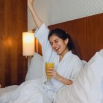 Sanjana Sarathy Instagram - Couldn’t have asked for a better two days unwinding at @crowneplazachn. Thank you for your amazing hospitality 💛 . . 📸 : @cuthejas . . #unwind #relaxation #getaway #staycation #sanjanasarathy #bliss