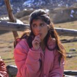 Sanjana Sarathy Instagram - Sikkim diaries ♥✨ . . Thank youuuu @nareshagastya for patiently clicking my pictures ☺ . . #sikkimdiaries #sikkim #travel #sanjanasarathy #instagood #instagram 🧿