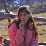 Sanjana Sarathy Instagram - Sikkim diaries ♥️✨ . . Thank youuuu @nareshagastya for patiently clicking my pictures ☺️ . . #sikkimdiaries #sikkim #travel #sanjanasarathy #instagood #instagram 🧿