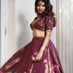 Sanjana Tiwari Instagram - You are a strong beautiful woman. Each time that I stopped caring about the judgements of the dog-eat-dog world, I've loved myself a little more.. For they will talk and bicker, but I will go on.. So should you ❤️ Wearing - @arudpa Shot by - @photraits.kiran Styled by - @anand.aries Makeup - @faczme Hair - @dainty_makeupandhair #womanhood #standingforeachother