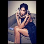 Sapna Pabbi Instagram – #metime #archives 🎚💃🏻🥂🍕
.
.
.
@gqindia #powerlist 🎩 
Wearing @kiranguptalabel
Styling @khyatibusa 
Hair @deepalid10 
Makeup @manishjoshi_mannyajoshi 
Photography @shivamguptaphotography