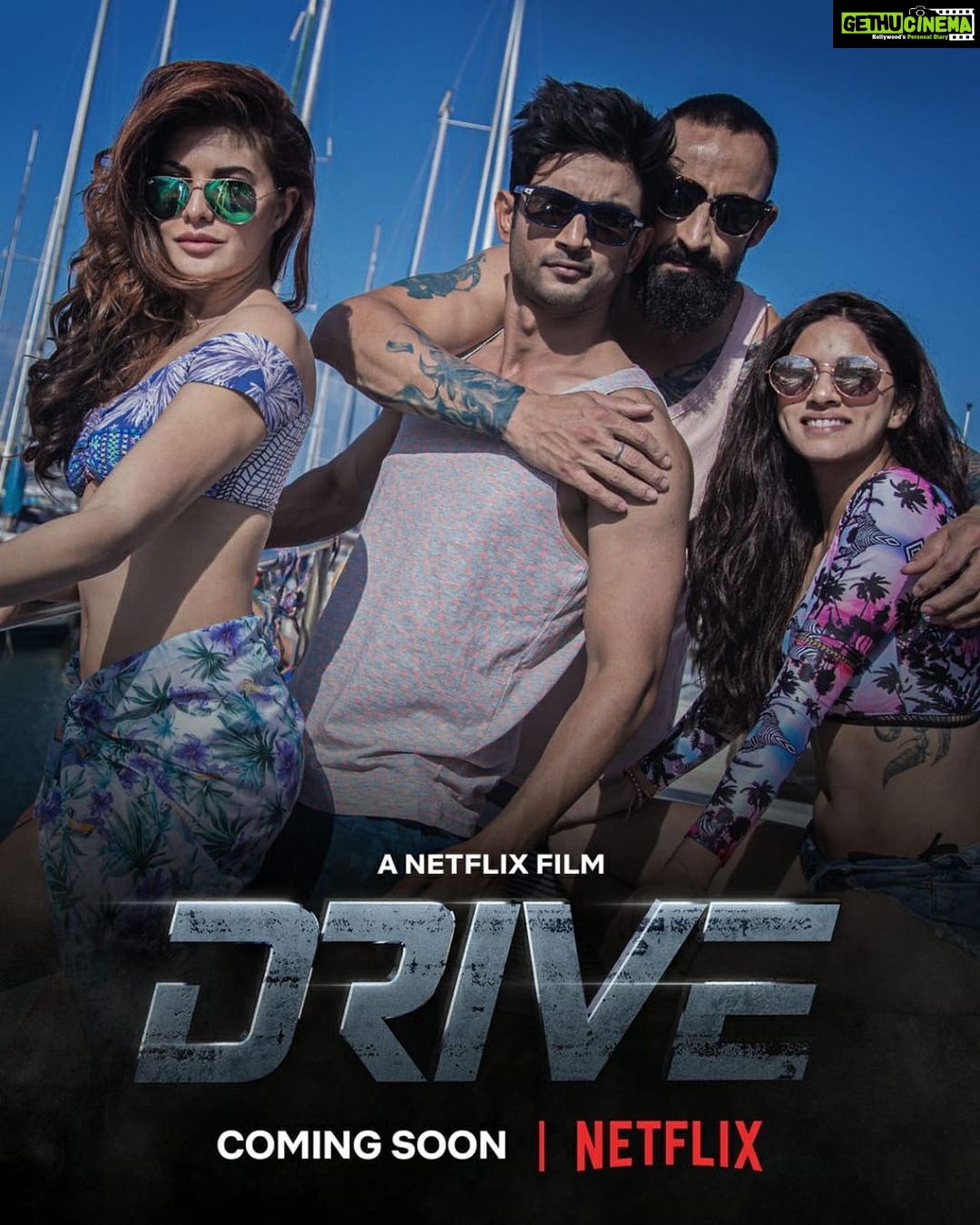 Sapna Pabbi Instagram - #Drive coming to #Netflix soon & #Makhna, song out tomorrow at 12pm! Stay tuned! #Drive & #Makhna @karanjohar @apoorva1972 @sushantsinghrajput @jacquelinef143 @tarun_mansukhani @vikramjeetvirk @vishalsinhadop @ferozskhan @DharmaMovies @netflix_in @zeemusiccompany