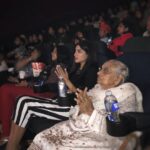 Sapna Pabbi Instagram – I’ve been waiting for this moment ever since I joined the movies… the greatest pillar in my life sitting beside me and watching my film. #nani ji doing Ardaas (🙏🏼) at the @ardaaskaraan premiere in Birmingham last night. #dreamcometrue thank you @gippygrewal @officialranaranbir @ghuggigurpreet @humblemotionpictures for this beautiful film and opportunity and to all my friends and family who made it @samiruk @xxpriyad @salma.styliste #teamardaaskaran ❤️🙏🏼👵🏾 OUT TOMORROW WORLDWIDE Vue Cinema Star City, Birmingham