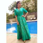 Sapna Pabbi Instagram – Thank you for all the ❤️ 🍽 Delhi @ardaaskaraan #promotions #promotions
.
.
Styled by @khyatibusa
Outfit – @ekayabanaras
Accessories – @kripaapranay
Juttis – @shoesshico
Make Up by @fashionfactorymakeover
Hair @vimitsharma