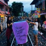 Sapna Pabbi Instagram - ‘All I want is enough to believe But they said there was no guarantee All I knew is you're here for me now I look up at the stars.’ (🎶@bobmosesmusic - Enough to Believe) @vidhzy_27 🙋🏻‍♀️☂️💜🦄🔮 #gototaiwan 吉祥天燈 Happy Lantern
