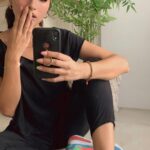 Sapna Pabbi Instagram – Hi! Wanted to show you my 💅🏼 by @glorysalon + some #rainbowdash by @sasha_soul_art 🍭✨