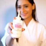 Sara Khan Instagram - #AD Get a trendy new hair transformation for Eid at home in just 30 mins with the L’Oreal Paris Casting Creme Gloss Ultra Visible! I’m just in love with my new hair💕. I chose the (634- Caramel Brown), from their Ultra Visible Range. It has no ammonia, gives a vibrant colour even on dark hair and it lasts 32 washes. It made my hair 5X glossier and shinier. Buy yours from @amazonfashionin @lorealparis #CastingCremeGloss #UltraVisibleHairColour #WearYourFestiveHair #LOrealParis #LOrealParisIndia 👗 @shivamkotsav