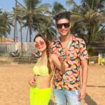 Sara Khan Instagram - Happy birthday 🎂🎈🎁🎊 U r happiness thank you for existing ❤️ Goa City, India