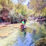 Sarah Jane Dias Instagram - mermaid much? . #traveldiaries #travelgram #travel #girlsgottatravel #morocco #tangiers Akchour
