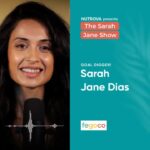 Sarah Jane Dias Instagram - Manifest your goals, work towards it!  💛 Listen to our new podcast for motivating tips.💪🏻 Goal Digger episode out Now!  Click on the link in bio to stay updated!  Presented by @Nutrova #feelgood #feelgoodcommunity #positivity #fegoco #happiness #energy #motivation #Nutrova