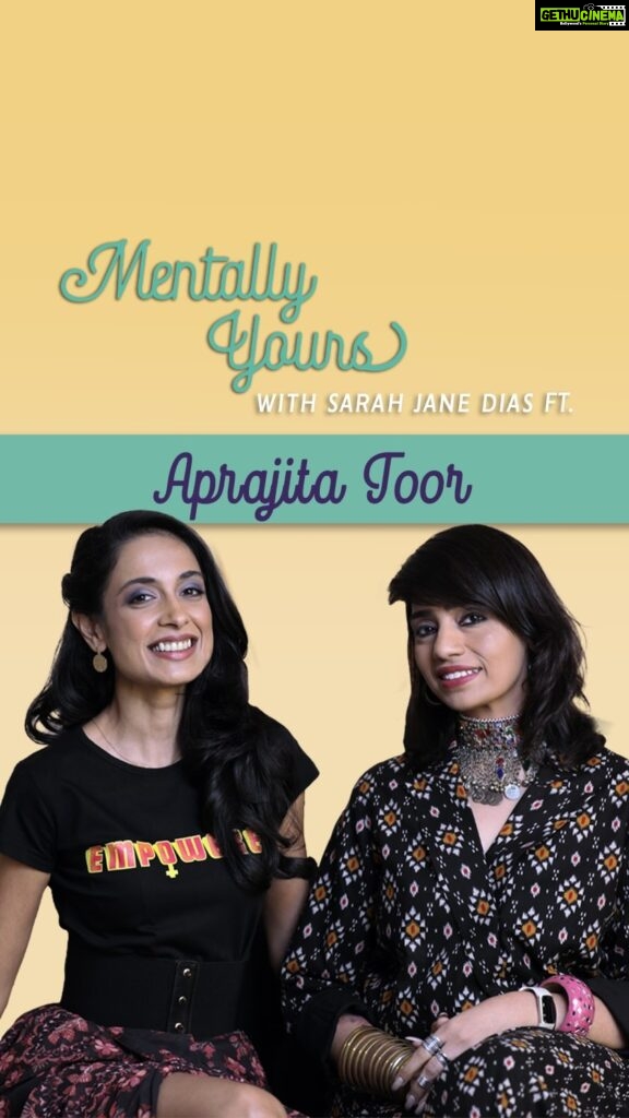 Sarah Jane Dias Instagram - #MothersDaySpecial: In this episode of Mentally Yours, mompreneur  Aprajita Toor opens up about how growing up in a conventional household impacts the mental state of a girl who then becomes a woman, the importance of rebelling and fighting for what you believe is right. Watch Mentally Yours Ep 2 exclusively on our YouTube channel! . . #aprajitatoorofficial #mompreneur #womanentrepreneur #workingmoms #motherhood #mothersday #hauterrfly