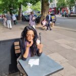 Sarah Jane Dias Instagram - summers are for eating ice-cream and making a mess 🍦 . #londondiaries #ilovelondon #london #londongram #instalondon #chiswick #hotelchocolat #summer #icecream #summerinlondon #ilovechiswick Chiswick, United Kingdom