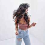 Sarah Jane Dias Instagram - Sejal made me sway . #hairflip . 📷 @sejalkumar1195