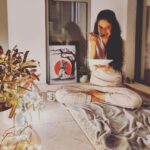 Sarah Jane Dias Instagram - it's that time of year when we eat pudding like no one's watching... . (and apparently look like an evil goblin while we're at it) . stop laughing @ferraznicole . #christmasseason #eatpudding #pudding #stickytoffeepudding #christmasvibe Brentford, United Kingdom