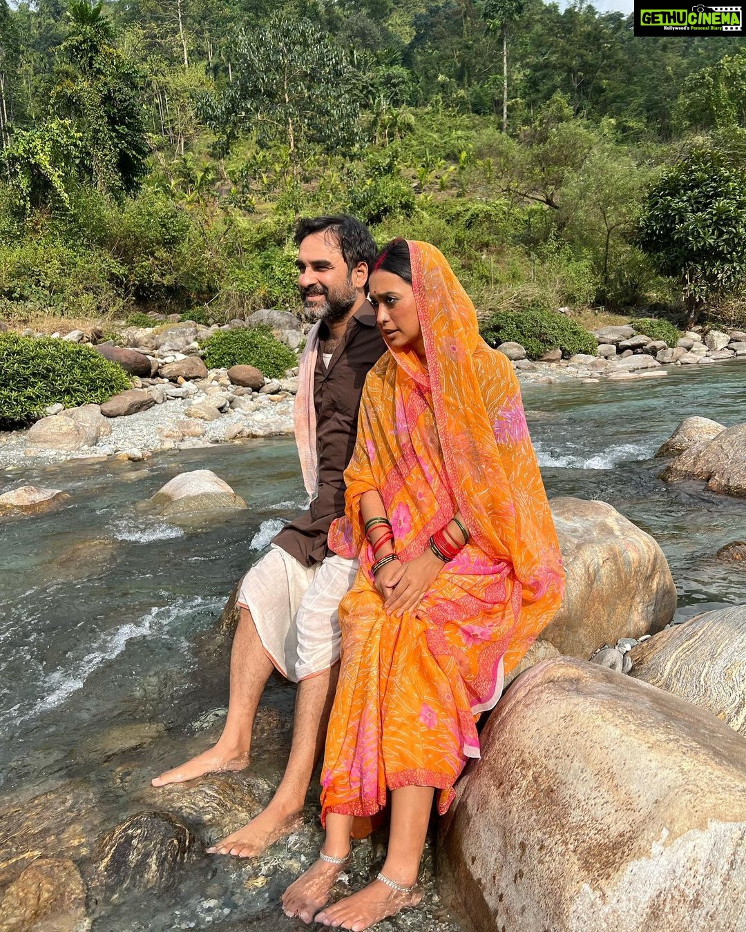 Sayani Gupta Instagram - Happy birthday Tripathi Ji! Every moment is unique with you! Thank you for giving so much love and warmth to Lajjo! And for being the most adorable co-actor ever! Hopefully we will create more cinema! Tab tak khush Rahiye, abaad rahiye! Dher saraa pyaar! @pankajtripathi ๐ธ