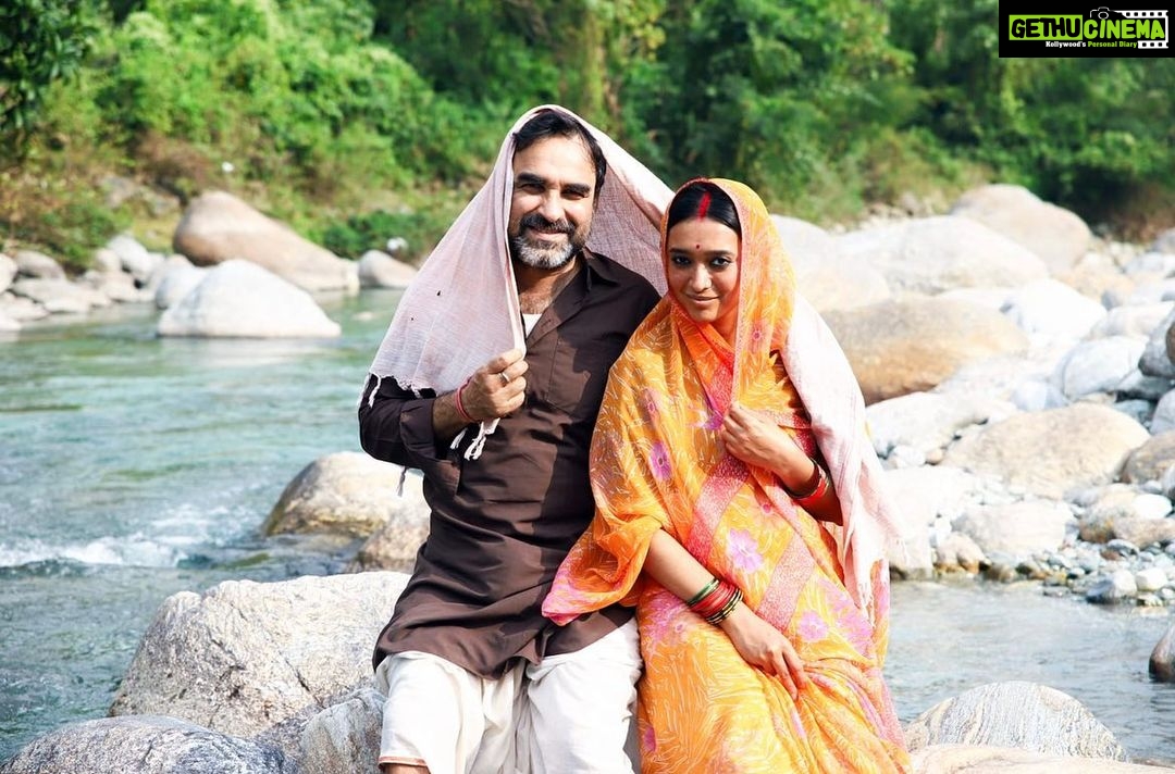 Sayani Gupta Instagram - Dreamy eyed with this Dreamy Man! #Sherdil - The Pilibhit Saga releasing on 24th June 2022 In Theatres near you!!! @srijitmukherji @pankajtripathi @neerajkabi @sayanigupta @tseriesfilms #BhushanKumar #KrishanKumar @shivchanana @reliance.entertainment @vivekbagrawal