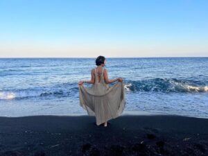 Sayani Gupta Instagram - Me n Mediterranean 🧜‍♀️