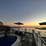 Sayani Gupta Instagram - The sunset that was.. Only gratitude! ⭐️🤞🤍 @ayeshachauhan 🌸 Santorini, Greece